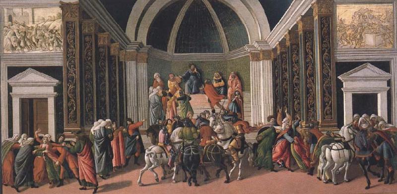 Sandro Botticelli Stories of Virginia Germany oil painting art